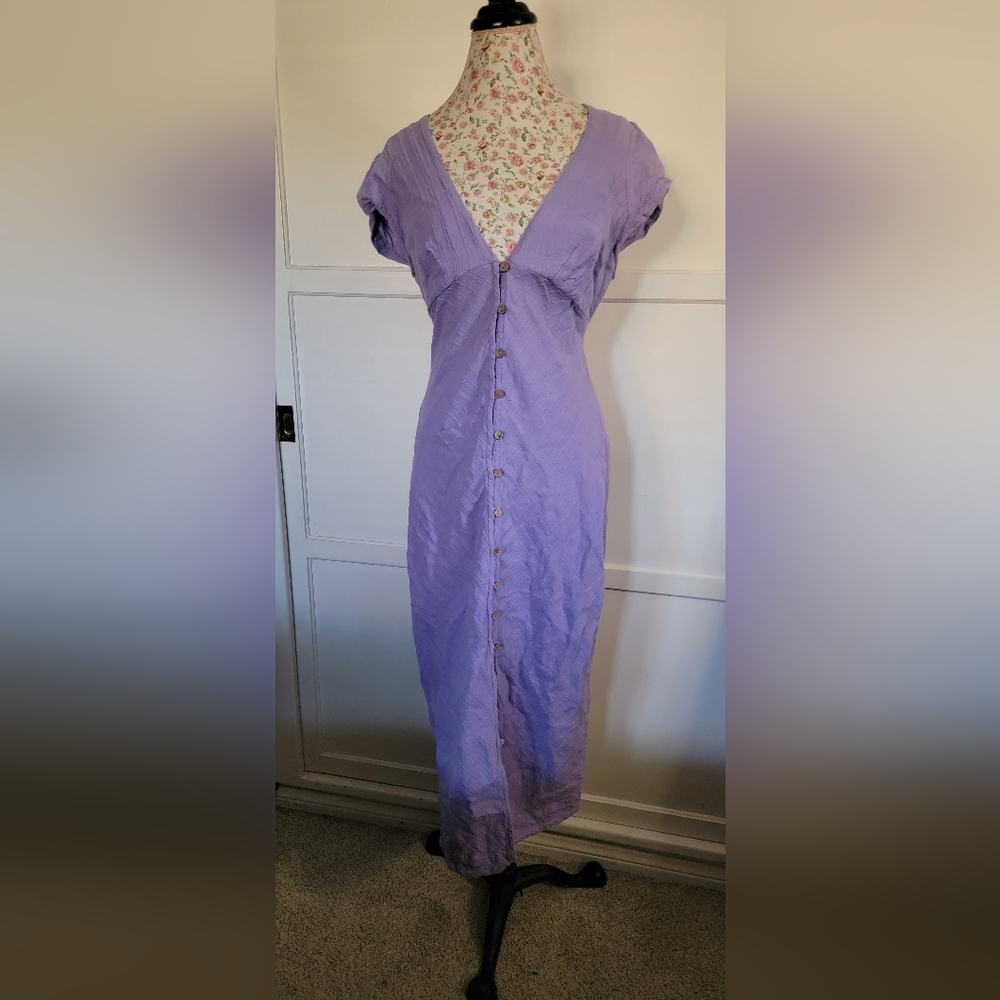 Free People Size M Lavender Dress